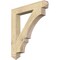 Ekena Millwork Balboa Arts & Crafts Rough Sawn Bracket, Douglas Fir, 6"W x 42"D x 48"H BKT06X42X48BOA03RDF - alternate 1